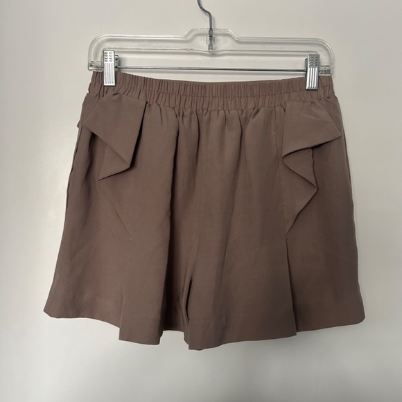 BCBGeneration Tan Flowy Shorts - Picture 4 of 13